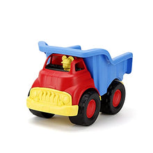 Load image into Gallery viewer, Green Toys Disney Baby Exclusive Mickey Mouse Dump Truck, Red/Blue - Pretend Play, Motor Skills, Kids Toy Vehicle. No BPA, phthalates, PVC. Dishwasher Safe, Recycled Plastic, Made in USA.