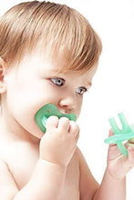 Load image into Gallery viewer, Molar Muncher Infant Baby Toddler Hands Free Teether by eZtotZ - Non Toxic Soothing Silicone - BPA Free - Made in USA - Soothes Entire Gum Line For 6 Months+ Teething - United States of Made