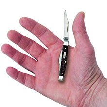 Load image into Gallery viewer, CASE XX WR Pocket Knife Brown Synthetic Jigged Small Stockman Item #081 - (6333 SS) - Length Closed: 2 5/8 Inches