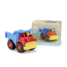 Load image into Gallery viewer, Green Toys Disney Baby Exclusive Mickey Mouse Dump Truck, Red/Blue - Pretend Play, Motor Skills, Kids Toy Vehicle. No BPA, phthalates, PVC. Dishwasher Safe, Recycled Plastic, Made in USA.