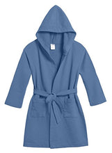 Load image into Gallery viewer, City Threads Little Girls' and Boys' Cotton Pool & Beach Robe Cover Up, Smurf, 3T
