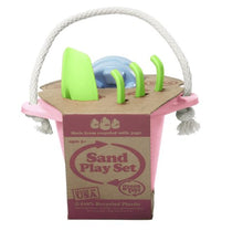 Load image into Gallery viewer, Green Toys Sand Play Set, Pink