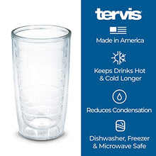 Load image into Gallery viewer, Tervis Clear & Colorful Insulated Tumbler, 16oz - 4 Pack - Boxed, Clear