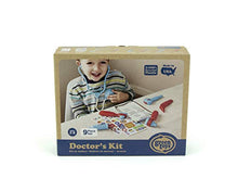 Load image into Gallery viewer, Green Toys Doctor's Kit, Red/Blue - 9 Piece Pretend Play, Motor Skills, Language & Communication Kids Role Play Toy. No BPA, phthalates, PVC. Dishwasher Safe, Recycled Plastic, Made in USA.