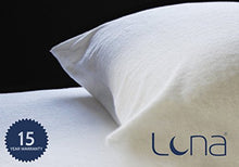 Load image into Gallery viewer, Luna Queen Size Premium Hypoallergenic Waterproof Mattress Protector - Made in The USA - Vinyl Free