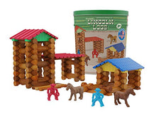 Load image into Gallery viewer, Lincoln Logs Centennial Edition Tin Amazon Exclusive-150+ Pieces-Real Wood-Ages 3+-Best Retro Building Gift Set for Boys/Girls-Creative Construction Engineering-Top Blocks Kit-Preschool Education Toy