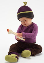 Load image into Gallery viewer, Kowalli SnuggleBoots Fleece Baby Booties 6-12 Months (Penguin)