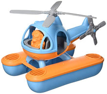 Load image into Gallery viewer, Green Toys Seacopter, Blue/Orange CB - Pretend Play, Motor Skills, Kids Bath Toy Floating Vehicle. No BPA, phthalates, PVC. Dishwasher Safe, Recycled Plastic, Made in USA.