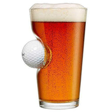 Load image into Gallery viewer, BenShot Pint Glass with Real Golf Ball - United States of Made