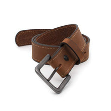 Load image into Gallery viewer, The Outrider Belt | Brown Full Grain Leather Belt | Made in USA | Size 50