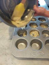 Load image into Gallery viewer, USA Pan (1200MF) Bakeware Cupcake and Muffin Pan, 12 Well, Nonstick & Quick Release Coating, Made in the USA from Aluminized Steel