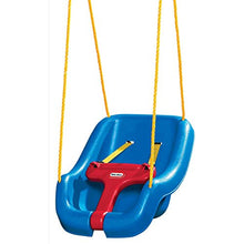Load image into Gallery viewer, Little Tikes 2-in-1 Snug 'n Secure Blue Swing With Adjustable Strap, Indoor and Outdoor Playing Time, Perfect For Baby and Toddler Swing-Set | Boys and Girls 9 Months - 4 Years of Age