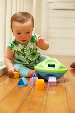 Load image into Gallery viewer, Green Toys Shape Sorter, Green/Blue