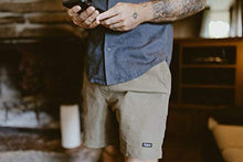 Load image into Gallery viewer, Fayettechill “Cabana Men’s Khaki Casual Shorts 6” + Elastic Waistband | Beach Shorts for Men