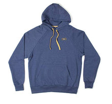Load image into Gallery viewer, “Everyday” Fleece Pullover Hoodie – Raglan Hoodie for Men & Women, Made In USA Glass Blue
