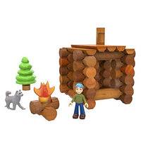 Load image into Gallery viewer, LINCOLN LOGS-On The Trail Building Set-59 Pieces-Real Wood Logs - Ages 3+ - Best Retro Building Gift Set for Boys/Girls-Creative Construction Engineering-Top Blocks Game Kit - Preschool Education Toy