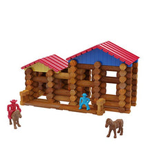 Load image into Gallery viewer, Lincoln Logs Centennial Edition Tin Amazon Exclusive-150+ Pieces-Real Wood-Ages 3+-Best Retro Building Gift Set for Boys/Girls-Creative Construction Engineering-Top Blocks Kit-Preschool Education Toy
