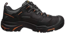 Load image into Gallery viewer, KEEN Utility Men's Braddock Low-M Work Shoe, Black/Bossa Nova, 11.5D - United States of Made