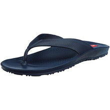Load image into Gallery viewer, Okabashi Mens Surf Flip Flops - Sandals, L - (M 9-10), Navy
