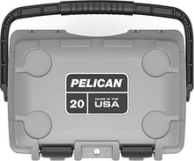 Load image into Gallery viewer, Pelican Elite 20 Quart Cooler (Dark Gray/Green)