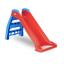 Load image into Gallery viewer, Little Tikes First Slide Toddler Slide, Easy Set Up Playset for Indoor Outdoor Backyard, Easy to Store, Safe Toy for Toddler, Slip And Slide For Kids (Red/Blue), 39.00''L x 18.00''W x 23.00''H