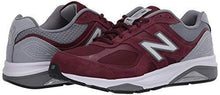 Load image into Gallery viewer, New Balance Men's Made in US 1540 V3 Running Shoe, Burgundy/Grey, 7 - United States of Made