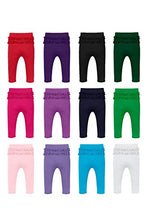 Load image into Gallery viewer, City Threads Baby Girls' Ruffle Leggings Butt Tights Toddler Children Young Kids Pants Play Perfect for Holiday Party Christmas Picture Sensitive Skin SPD Sensory Friendly Clothing, Forest Green, 3T