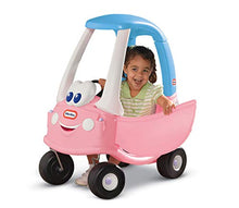 Load image into Gallery viewer, Little Tikes Princess Cozy Coupe - 30th Anniversary White/Blue/Pink, 29.5 x 16.5 x 33.5 inches