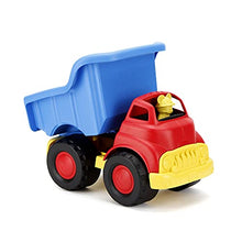 Load image into Gallery viewer, Green Toys Disney Baby Exclusive Mickey Mouse Dump Truck, Red/Blue - Pretend Play, Motor Skills, Kids Toy Vehicle. No BPA, phthalates, PVC. Dishwasher Safe, Recycled Plastic, Made in USA.