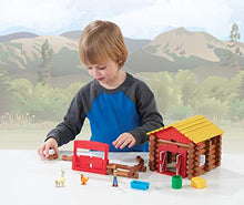 Load image into Gallery viewer, LINCOLN LOGS – Fun On The Farm - 102 Parts - Real Wood Logs - Ages 3+ - Best Retro Building Gift Set for Boys/Girls – Creative Construction Engineering – Top Blocks Game Kit - Preschool Education Toy