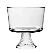 Load image into Gallery viewer, Anchor Hocking Monaco Footed Trifle Bowl with Stand, Crystal, Set of 1 - United States of Made