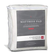 Load image into Gallery viewer, Cardinal & Crest | Cloud Mattress Topper Queen for Firm Mattresses | Made in USA | Pressure Point Relief | Pillow Top Mattress Cover Queen Size Mattress Pad Queen, Bed Toppers Queen Size, Queen Topper - United States of Made