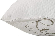 Load image into Gallery viewer, Memory Foam Pillow For Sleeping - USA MADE - (Queen) Ultra-Luxury Bamboo, Adjustable CertiPUR-US Shredded Memory Foam and Poly Blend, Hypoallergenic Bed Pillow for Side, and Back Sleeper - United States of Made