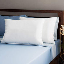 Load image into Gallery viewer, Looms & Linens Hotel Luxury Sleeping Pillows 20x26-2-Pack Standard Size Bed Pillow Set - Down Alternative Hypoallergenic Pillows - USA-Made Cool Comfortable Sleep Back, Stomach, Side Sleeper Pillows - United States of Made