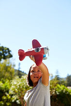 Load image into Gallery viewer, Green Toys Airplane - BPA Free, Phthalates Free, Red Aero Plane for Improving Aeronautical Knowledge of Children. Toys and Games