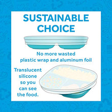 Load image into Gallery viewer, RE-PLAY | Made in USA | 5 Piece Toddler Feeding Set Divided Plate, Silicone Storage Lid, Utensils | BPA Free | Made from Eco-Friendly Recycled Milk Jugs - Virtually Indestructible | Blush