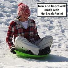Load image into Gallery viewer, Flexible Flyer 3-pack Snow Saucer Sleds. Round Sand Slider Disc Toy