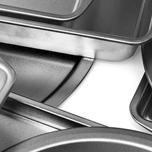 Load image into Gallery viewer, EZ Baker Uncoated, Durable Steel Construction 14-Piece Bakeware Set - American-Made, Natural Baking Surface that Heats Evenly for Perfect Baking Results, Set Includes all Necessary Pans