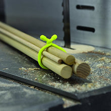 Load image into Gallery viewer, Nite Ize Original Gear Tie, Reusable Rubber Twist Tie, 6-Inch, Yellow, 2 Pack, Made in the USA