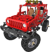 Load image into Gallery viewer, K'NEX Jeep Wrangler Building Set - 682 Parts - Authentic Battery Powered Motorized Replica - STEM Toy - Ages 9 & Up, Multi