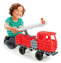 Load image into Gallery viewer, Little Tikes Waffle Blocks Vehicle Fire Truck - United States of Made