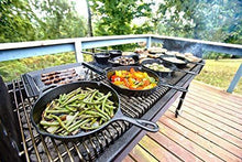Load image into Gallery viewer, Lodge Cast Iron Skillet with Red Mini Silicone Hot Handle Holder, 8-inch - United States of Made