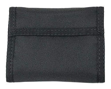Load image into Gallery viewer, RFID Credit Card Bifold Hook & Loop Wallet. Made in USA by Rainbow of California (Black)