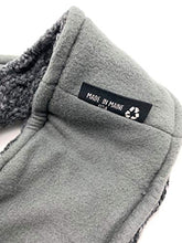 Load image into Gallery viewer, Jack & Mary Designs Fleece Lined Knit Headband - Made from Recycled Wool Sweaters (Gray)