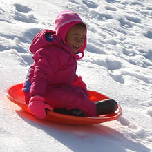 Load image into Gallery viewer, Flexible Flyer 3-pack Snow Saucer Sleds. Round Sand Slider Disc Toy