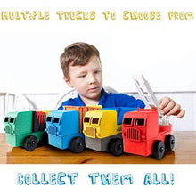 Load image into Gallery viewer, Lukes Toy Factory Educational Stem Take Apart Wooden Trucks Made in The USA Gift Toys for Kids 0-7 Year Olds (Hybrid Fire Truck) - United States of Made