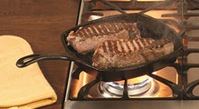 Load image into Gallery viewer, Lodge Manufacturing Company Lodge Cast Iron 10.5-inch Square Grill Pan, Black