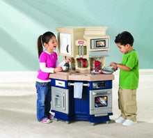 Load image into Gallery viewer, Little Tikes Super Chef Kitchen Blue & Cream, 14.00 l x 28.00 w x 40.00 h inches