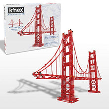 Load image into Gallery viewer, K'NEX Architecture: Golden Gate Bridge - Build IT Big - Collectible Building Set for Adults & Kids 9+ - New - 1,536 Pieces - Over 3 Feet Long - (Amazon Exclusive)