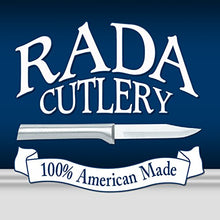 Load image into Gallery viewer, Rada Cutlery Oak Block 7 Pc Stainless Steel Kitchen Knife Set with Aluminum, Silver Handle